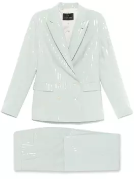 Костюм Manuel Ritz, украшенный пайетками, зеленый