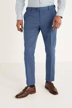 Костюм Motion Flex и брюки из смесовой шерсти Next, синий