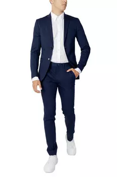 Костюм мужской Jack & Jones деловой стиль, синий