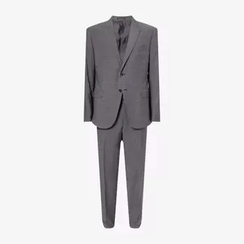 Костюм однобортный Emporio Armani, серый