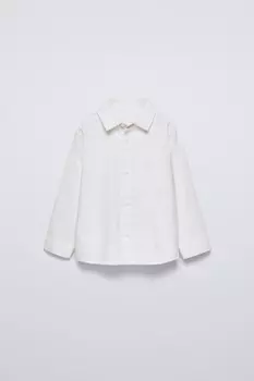 Костюм рубашка ZARA, экрю
