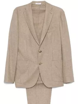 Костюм с эффектом меланжа Boglioli