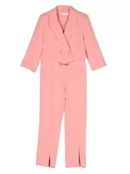 Костюм с двубортным пиджаком Abel & Lula, розовый