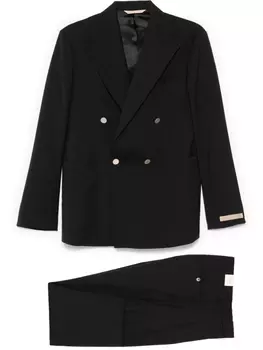 Костюм с двубортным пиджаком Briglia 1949, черный