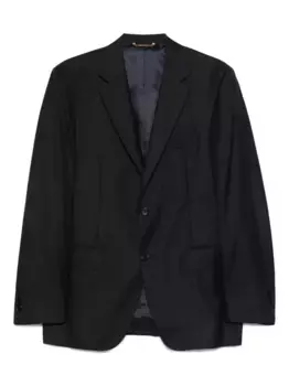 Костюм с однобортным пиджаком Canali, синий