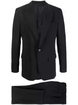 Костюм с однобортным пиджаком DOLCE & GABBANA, черный