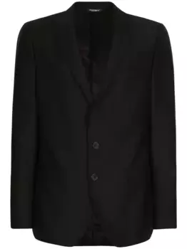Костюм с однобортным пиджаком DOLCE & GABBANA, черный