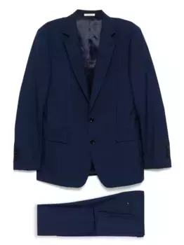 Костюм с однобортным пиджаком FURSAC, синий