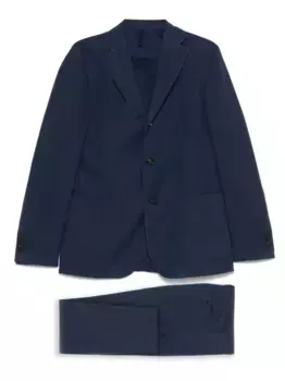 Костюм с однобортным пиджаком Incotex, синий