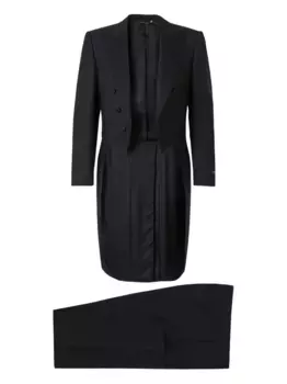Костюм с жилеткой Canali, черный