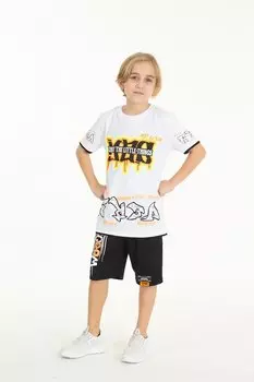 Костюм-шорты Boy's Things 9-14 лет 14064 My Serenad, белый