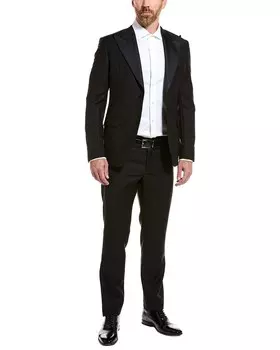 Костюм-смокинг из 2 предметов Bottega Veneta, черный