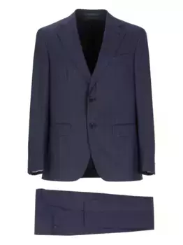 Костюм в полоску Caruso, синий