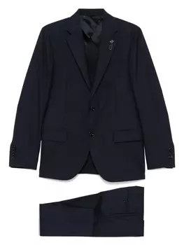 Костюм в полоску Lardini, синий