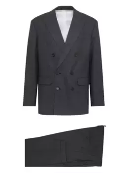 Костюм в тонкую полоску DSQUARED2, серый