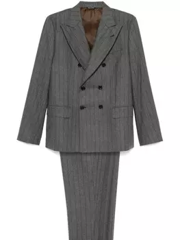 Костюм в тонкую полоску Reveres 1949, серый