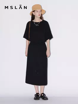 Костюм вязаный MSlan, синий