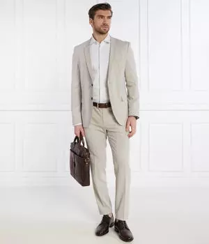 Костюм закрыть/hesten232x Extra slim fit Hugo, желтый