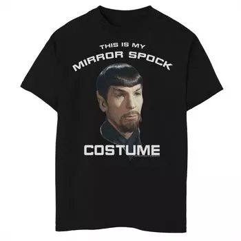 Костюм Зеркала Спока оригинальной серии Star Trek для мальчиков 8–20 лет, футболка с рисунком Licensed Character