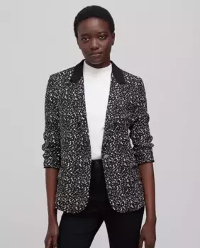 Костюм женский пиджак с карманами IKKS, черный