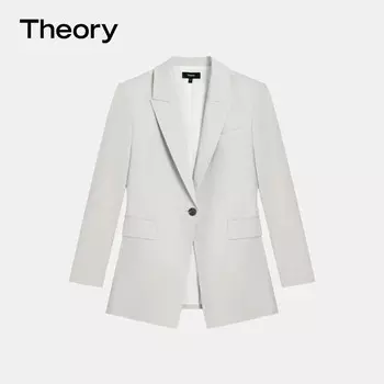 Костюм женский Theory на пуговице, синий