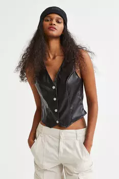 Костюм жилет H&M, черный