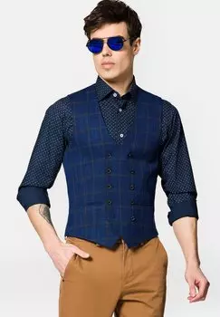 Костюм-жилет Lancerto, темно-синий