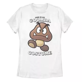 Костюмированная футболка Nintendo Super Mario для детей «Это мой Гумба» Licensed Character