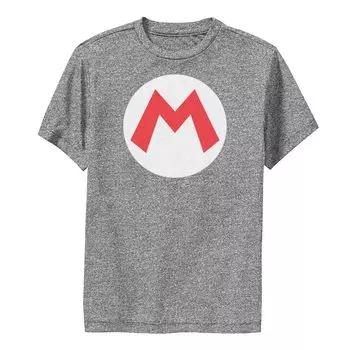 Костюмная футболка Nintendo Super Mario Icon для мальчиков 8–20 лет Licensed Character