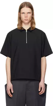 Костюмное поло sacai, черный