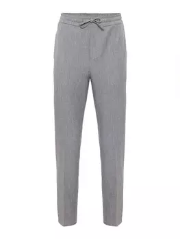 Костюмные брюки Antioch Regular Pleated Pants, светло-серый
