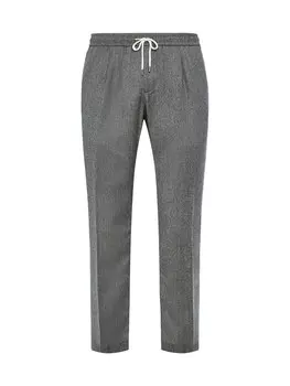 Костюмные брюки Boggi Milano Regular Pleated Pants, темно-серый