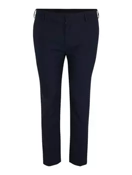 Костюмные брюки BURTON MENSWEAR LONDON Skinny Pleated Pants Marl, темно-синий