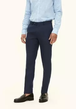 Костюмные брюки DENZ Oscar Jacobson, темно-синий