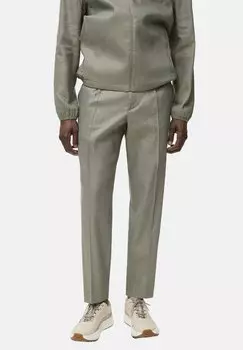 Костюмные брюки FRED Mango, оливковый