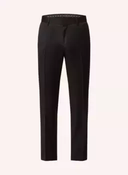 Костюмные брюки genius slim fit Boss, черный