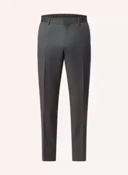 Костюмные брюки genius slim fit Boss, серый