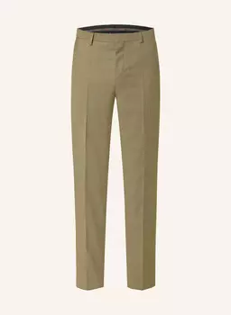 Костюмные брюки hesten extra slim fit Hugo, зеленый