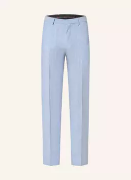 Костюмные брюки hesten extra slim fit Hugo, синий