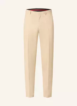 Костюмные брюки hesten extra slim fit Hugo, бежевый