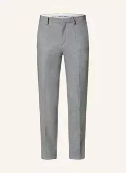 Костюмные брюки hesten extra slim fit Hugo, серый