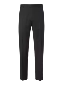 Костюмные брюки из чистой натуральной шерсти Windsor, графит