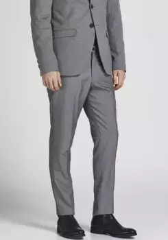 Костюмные брюки Jack & Jones "JPRFRANCO TROUSER NOOS", серый