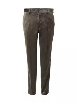 Костюмные брюки Jack & Jones Premium Slim fit Pleated Pants, темно-зеленый