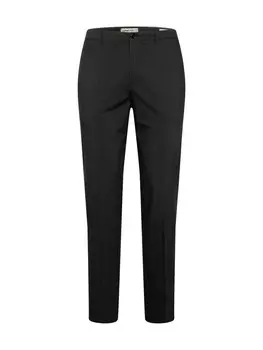 Костюмные брюки JACK & JONES Slim fit Pleated Pants JPRBUSHWICK HARRY, черный