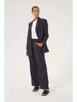 Костюмные брюки Kaffe, цвет dark grey check