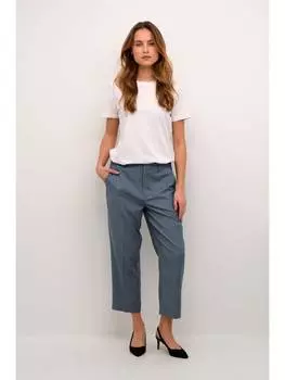 Костюмные брюки Kaffe, цвет indigo pinstripe