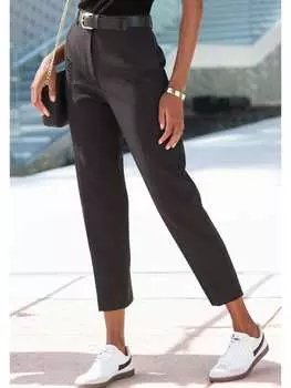 Костюмные брюки LASCANA, черный