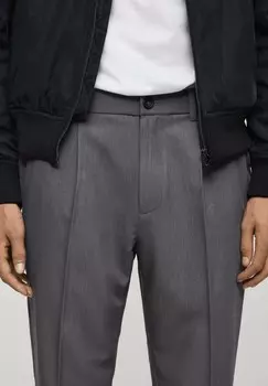 Костюмные брюки LIGHT Mango, серый