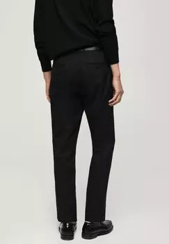 Костюмные брюки Mango, черный